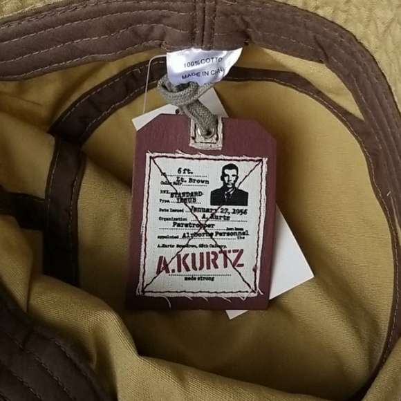 A. KURTZ Bucket Hat Khaki Large - Picture 8 of 15